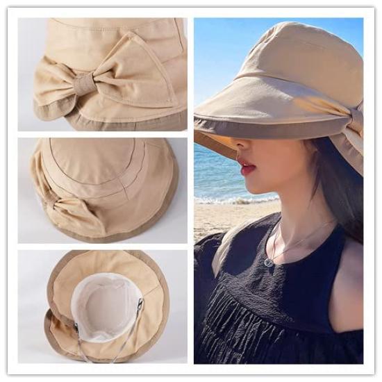 Large Wide Cooling UV Charmant Complete Sun UV with Chin Strap [Metico Minaki] Women's Hat, Size, Brim, Fabric, Protection, Hat, Protection,