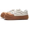 Li-Ning Honning Tyk Såle Platform Sneakers Klassiske Komfortable Trendy Sklisikre Slitesterke Lavsko Damesneakers Hvit Brun AGCV096-1