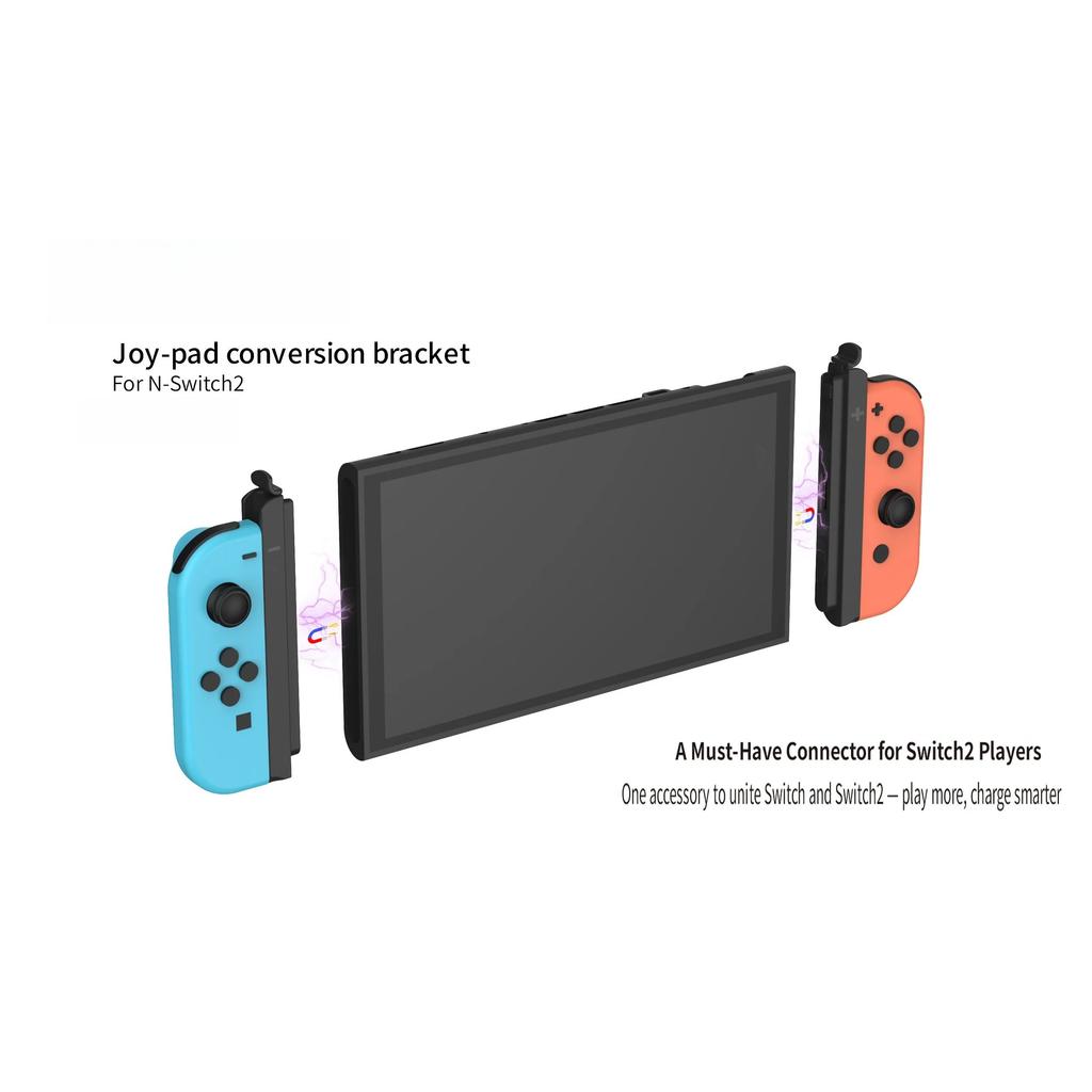 Controller Connecting Adapter for Switch1/Switch2 with Magnetic Charging Function for Joy-con,Charging Grip Adapter