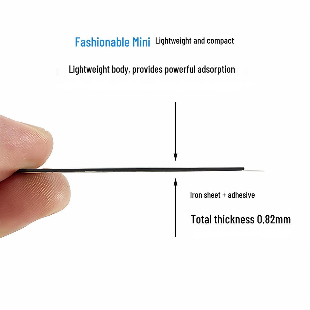 Οδηγός Μαγνητικής Φόρτισης MagSafe: Φύλλο Σιδήρου Θήκη Τηλεφώνου Αυτοκινήτου Βάση Ασύρματης Φόρτισης & Δαχτυλίδι Θήκης.