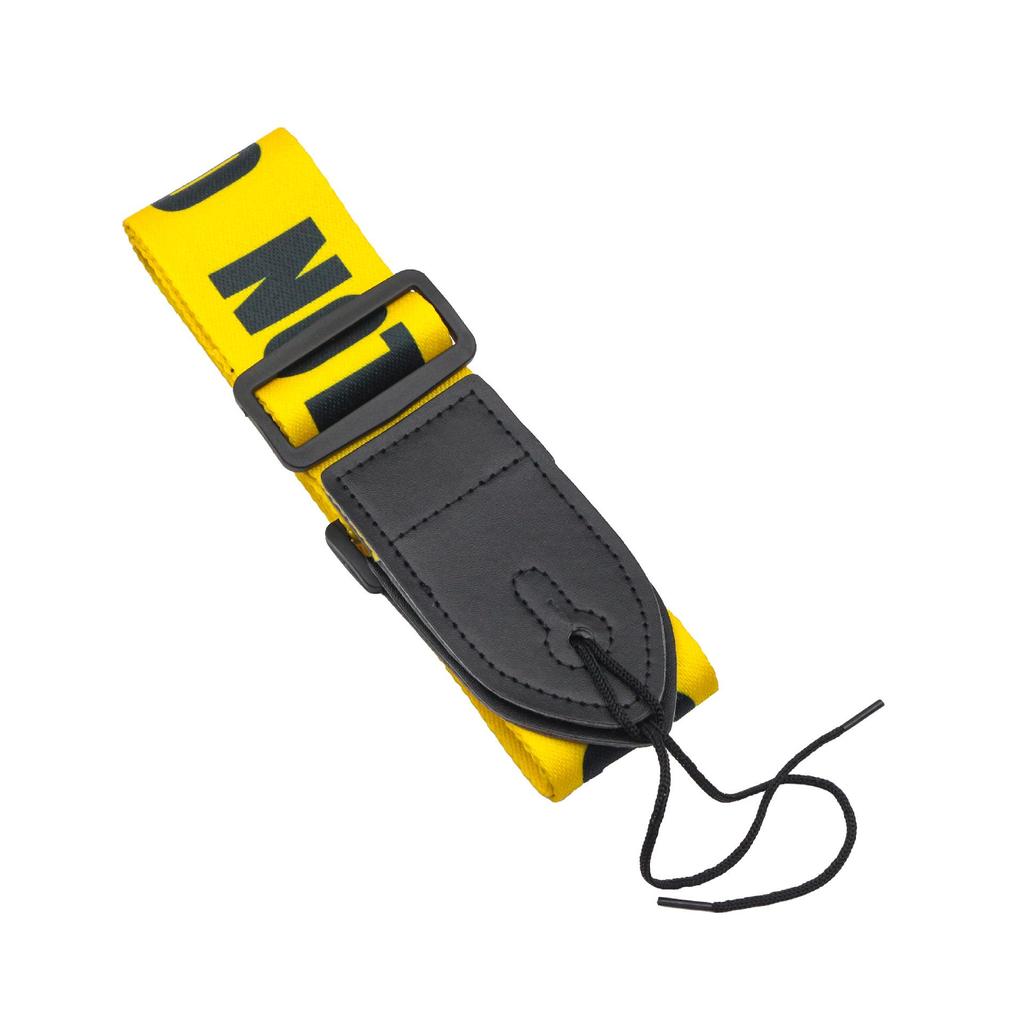 Ethnic Style Polyester Guitar Strap - Folk Classical Design, Widened Shoulder for Electric and Bass Guitars.