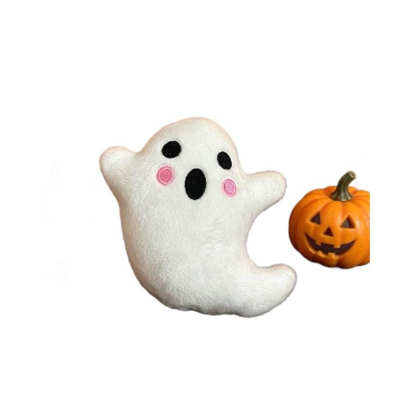 Halloween Ghost Plush Pillow With Soft Pp Cotton For Living Room Decor