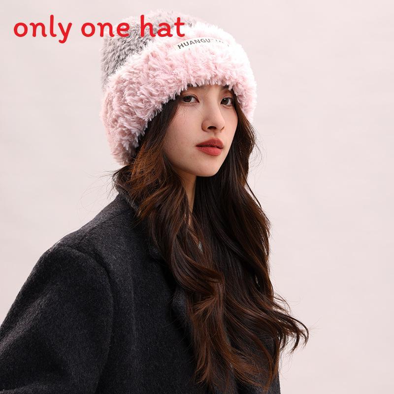 

Knitted Winter Hat For Men With Warmth And Windproof Functionality For Casual Wear Gray Pink