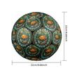 Aquatic Life Mandala Round Football Size 5 Adult Ball Suitable for Training Matches and Outdoor Team.