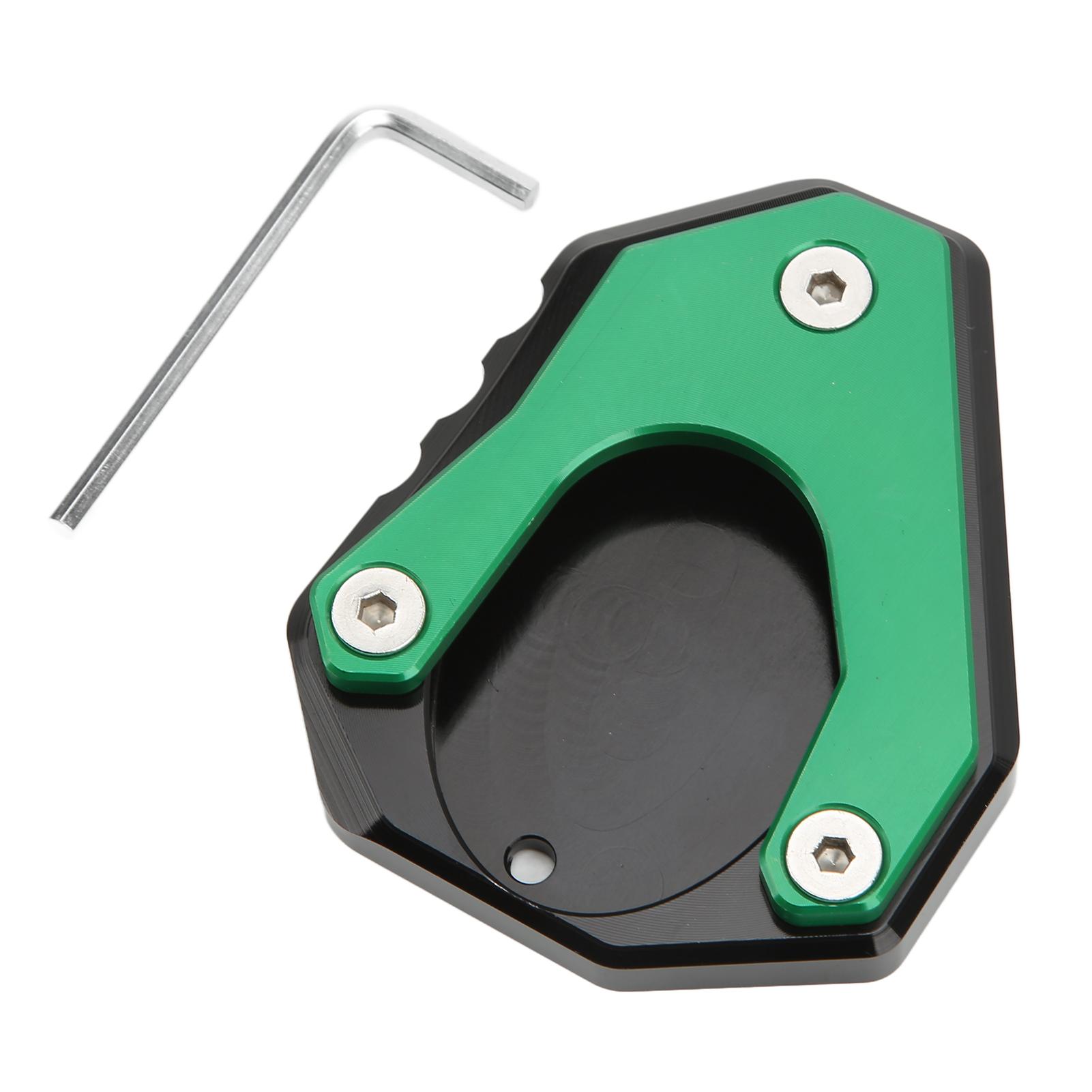 

Мотоциклетная подставка для увеличения, боковая подставка, увеличительная пластина, замена из алюминиевого сплава для зелёный