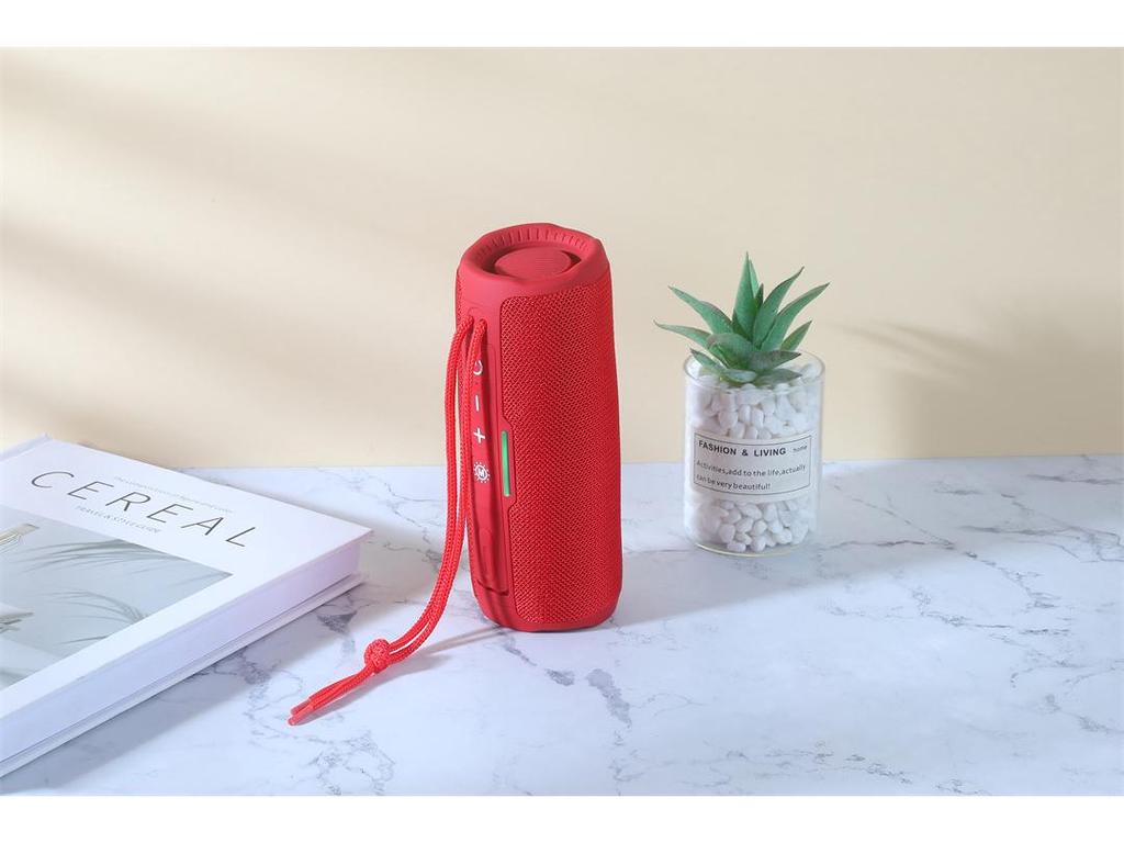 TG365 Wasserdichter Tragbarer Bluetooth-Lautsprecher mit Bunten Lichtern, Dual-Lautsprechern, TWS-Kopplung und Schwerem Bass.