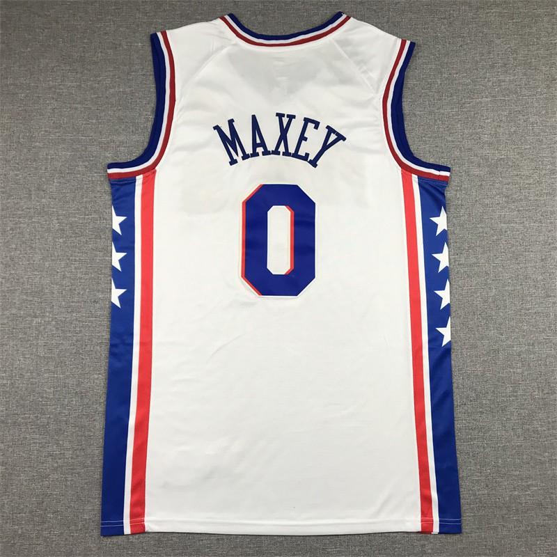 Mens Embroidered Philadelphia 76ers 21 Joel Embiid Basketball Jersey Training Shirt Cotton Blend