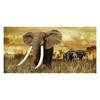 Walking Elephant Home Decoration Canvas Painting Modern Light Luxury Living Room Wall Art Posters High End Picture Print Artwork