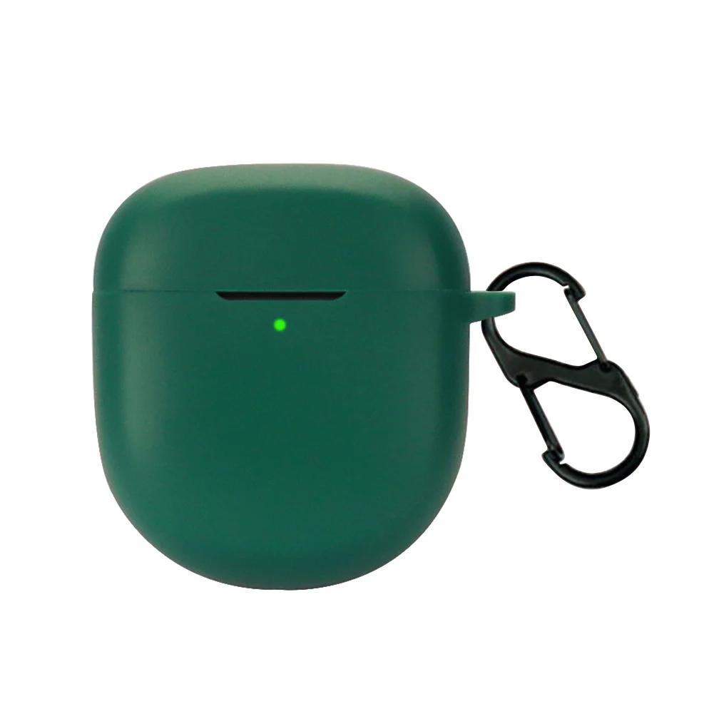 Silicone Headphone Holder Case with Hook Washable Wireless Headphone Protector Case Replacement for Bose QuietComfort Earbuds II