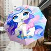 1pc Unicorn Fantasy Pattern Umbrella Design Automatic Opening and Closing Umbrella, High-quality Travel Umbrella,  C1128168