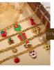 18K Gold-Plated Christmas DIY Pendant Bracelet