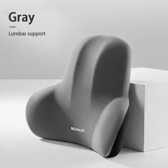 Car Neck Pillow Protective Lumbar Back Support Breathable Car Headrest Cushion Relieve Stress Car Seat Pillow Worldm New
