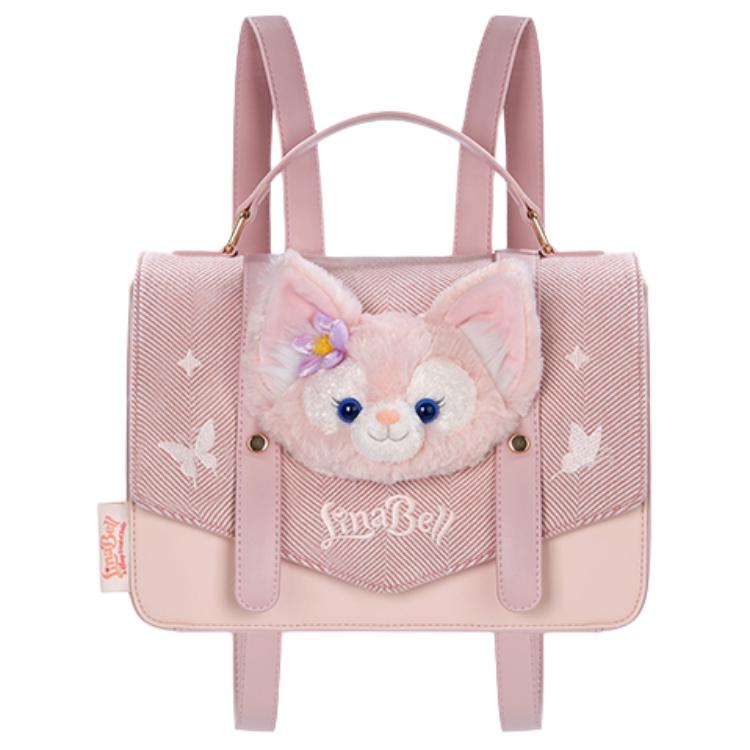 New Disney Reina Belle Polyester Backpack Women's Pink 400060476416