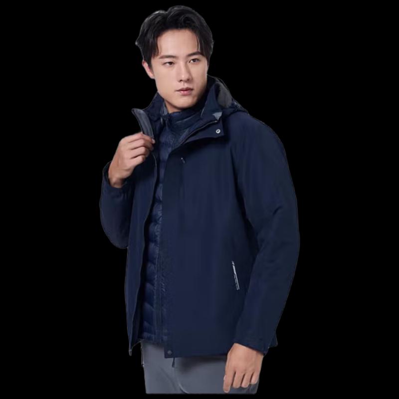 Scaler Men's 2-in-1 Down Outdoor Jacket
