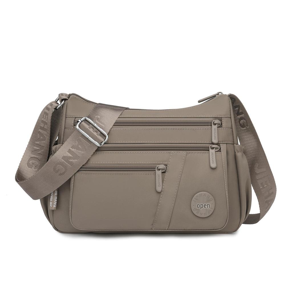 Tide Women's Nylon Crossbody Bag: Large Capacity, Lightweight, Autumn 2025 Mommy Shoulder Bag