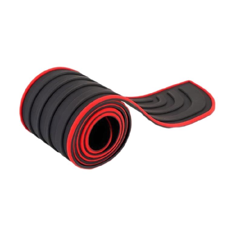Car Rear Bumper Protector Guard, Auto Antiscratch Collosion Rubber Trunk Door Entry Guards,Bumper Protections Strips 9cm wide