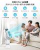 LAOGOT Electric DC Splashless Tower 10 Levels of Air Volume Adjustment Air Volume with One Adjustable Left and Cut Remote Control Gentle Energy Easy
