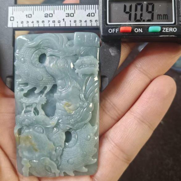 Yulongguan Jade Pendant: Natural Carved Jade for Men and Women