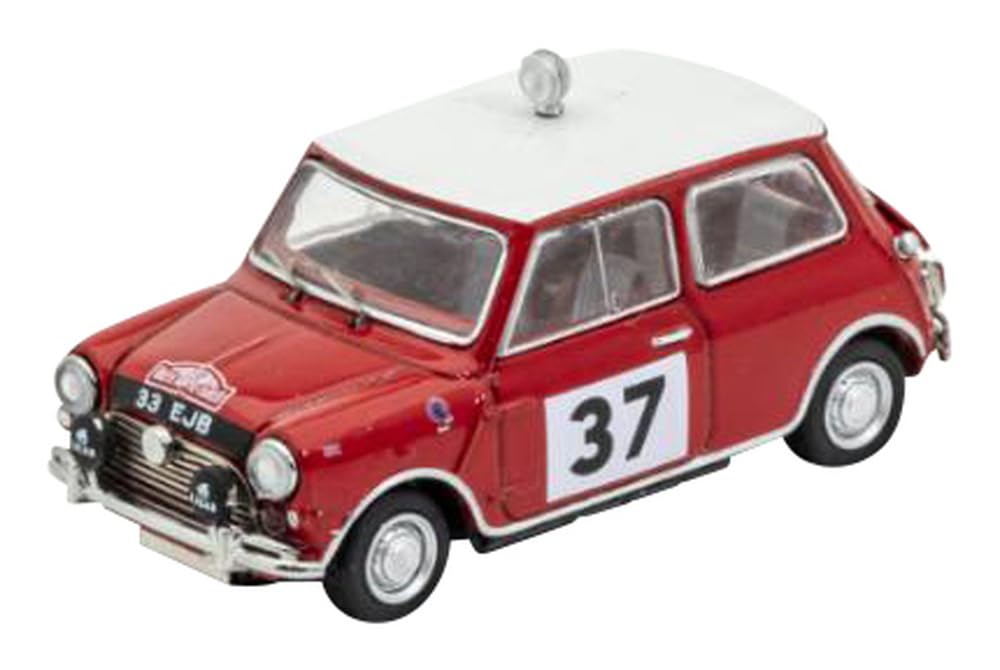 

Gaincorp Products GCD Mini Cooper 1964 Championship Car Red Completed Model 1/64 - (RHD) - #37 KS078-445