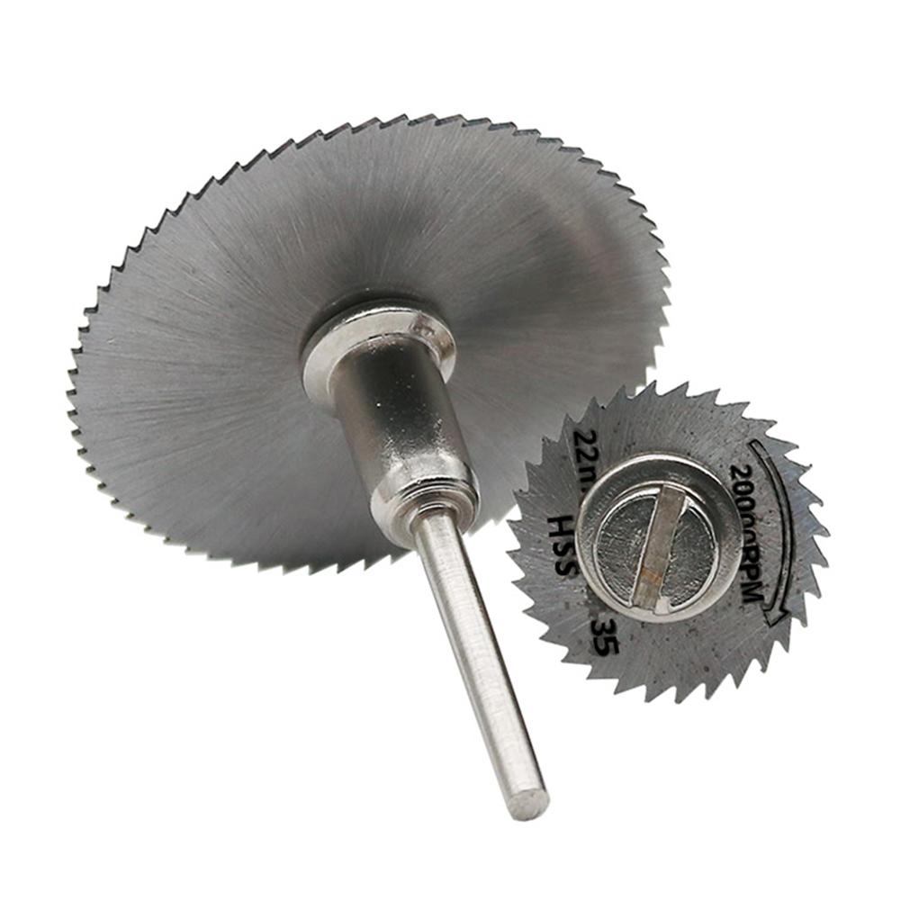 2PCS Mini HSS Circular Saw Blade Rotary Tool For Metal Cutter Wood Cutting Disc For Dremel Rotary Tool 22-50mm Power Tool