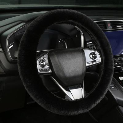 Warm Steering Wheel Protector Cover Soft Fur Car Accessories Winter Car Steering Wheel Cover