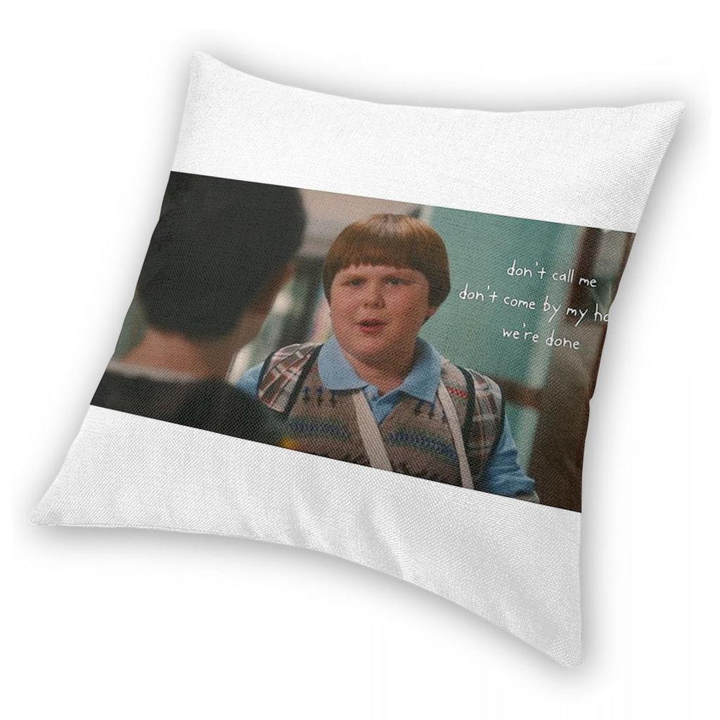 Dagboek van een Weekdier Rowley Verlaat Greg Vierkante Kussensloop Polyester Linnen Fluweel Creatieve Sierkussenhoes Kamer Kussenhoes