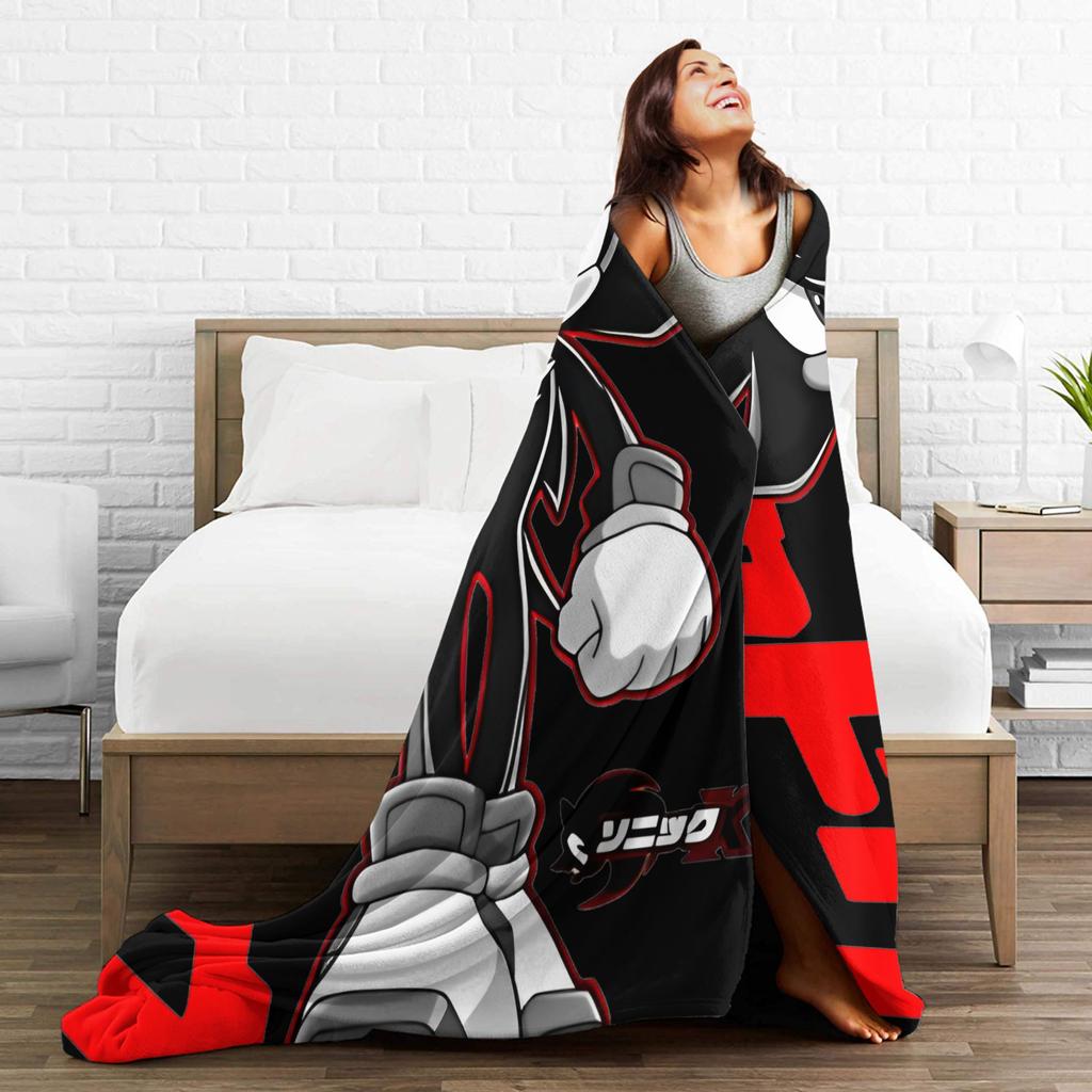 The Hedgehog Shadow X - Shadow's Path Vintage Blanket Flannel Vintage Warm Throw Blankets for Bedspread Autumn/Winter