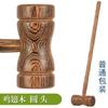Health hammer multi-purpose massage wooden hammer with wooden handle health care stick universal male health care hammer