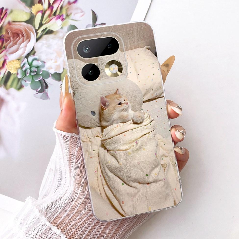6.78'' For Realme 16Pro RMX5121 RMX5120 Case For Realme 16 Pro Cover Fashion Butterfly Cute Cat Cool Painted Soft Phone Casing