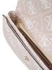 Borsa a tracolla Guess Rea alta con logo in palissandro SG896316