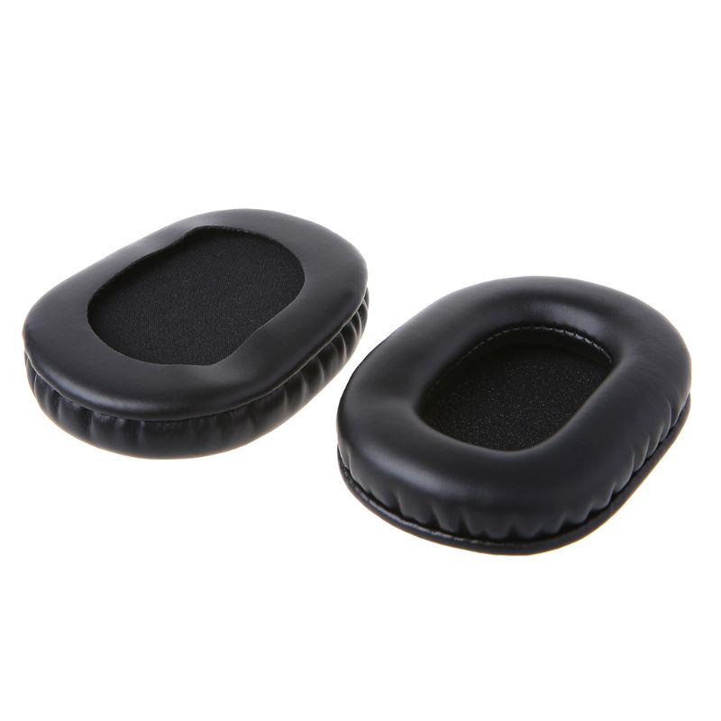 1Pair Ear Pad Cushion Sponge Cover Soft Foam Ear Pads for MDR-7506 MDR-V6 MDR-CD900ST Headset Comfortable to Wear