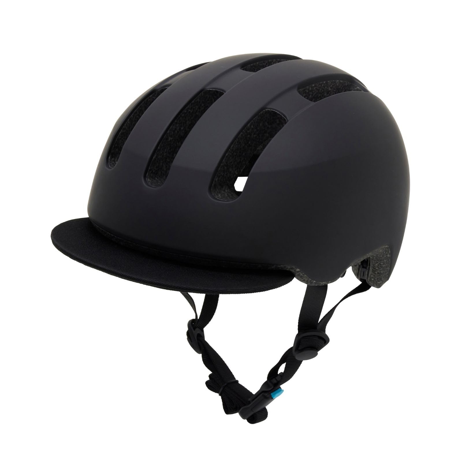 

Ides Urban Comfort Matte Black SG Standard Passed Bicycle Helmet for Adults Lightweight Breathable [Official] 54~59cm