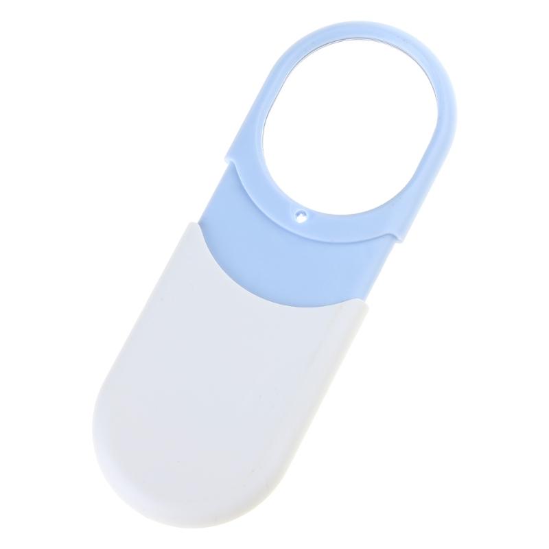 Magnifier Small Pocket Magnifying Glass 10X with LED Light For Reading Mini Lighted Handheld Acrylic Lens Magnifier