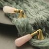 Nordic Style Crystal Pendant Handle Pink Crystal Cabinet Handles Wardrobe Pulls  Kitchen Cabinets