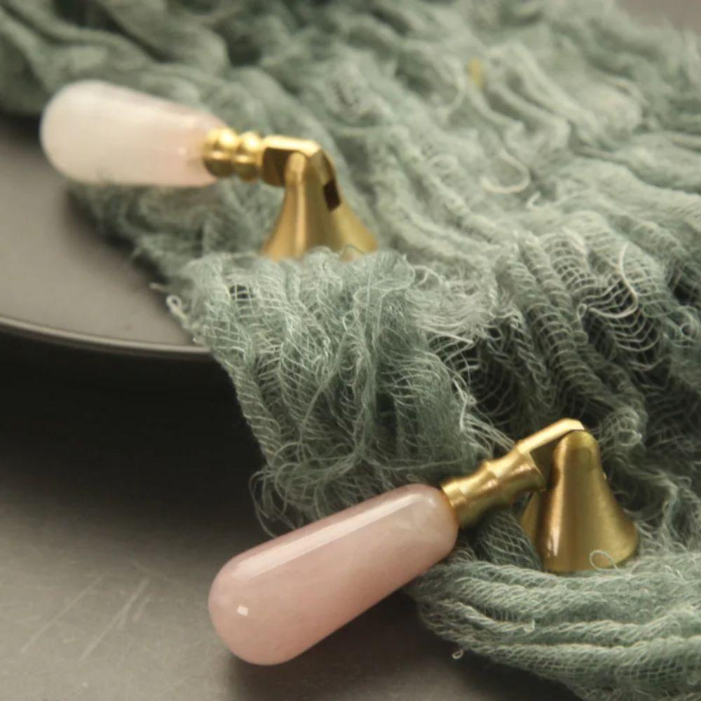Nordic Style Crystal Pendant Handle Pink Crystal Cabinet Handles Wardrobe Pulls Kitchen Cabinets