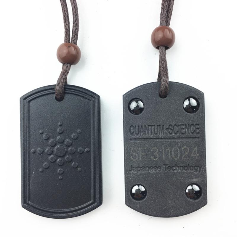 Volcanic Stone Energy Pendant Negative Ion Energy Pendant Necklace Magnet Pendant Purifying Your Body / Home