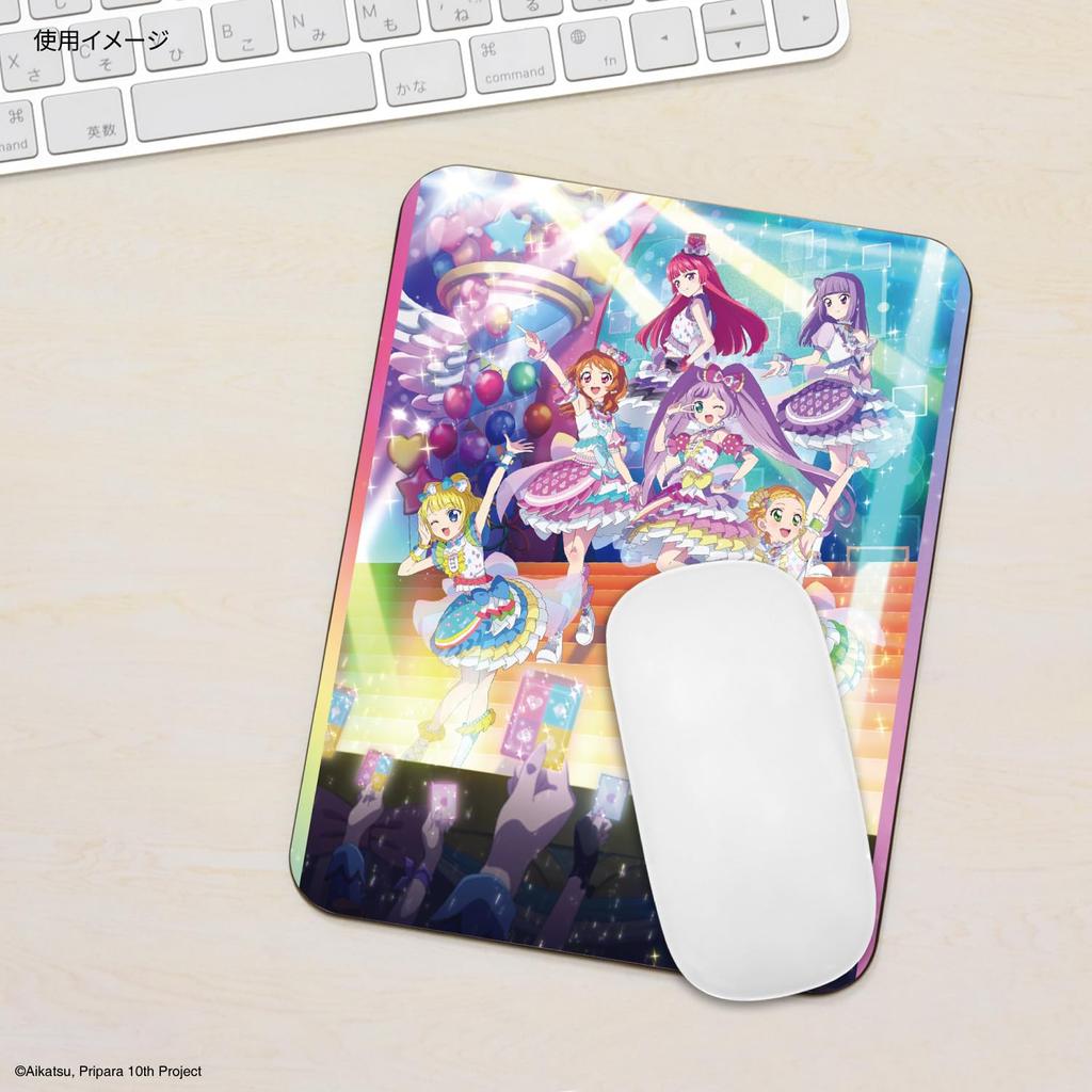 Gourmandies Bandai Aikatsu! X PriPara THE MOVIE - Miracle of Encounter! - Collectible Mouse Pad Key Visual BAK-06A