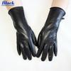 Leather Sheepskin Gloves Women's Mid-Length Stripes Plus Velvet Warm Autumn and Winter Windproof Free Shipping