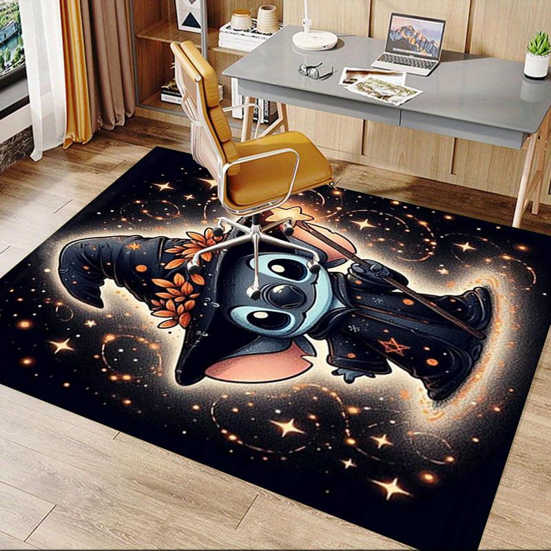 Witchy Stitch Magic Night Carpet For Playroom Bedroom Living Room Sofa Home Decorkids Game Area Rug Nonslip Floor Mat