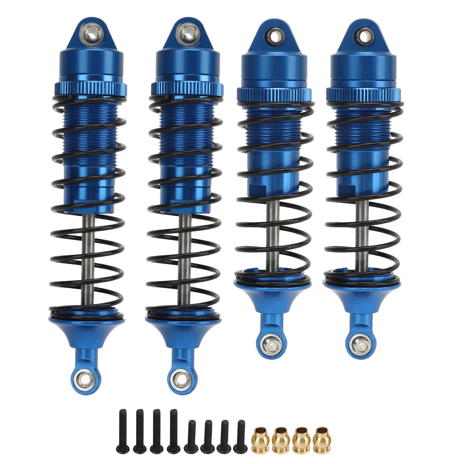 

Задний передний амортизатор для радиоуправляемой машины из алюминиевого сплава высокой прочности для Traxxas Slash 4x4 110 темно-синий