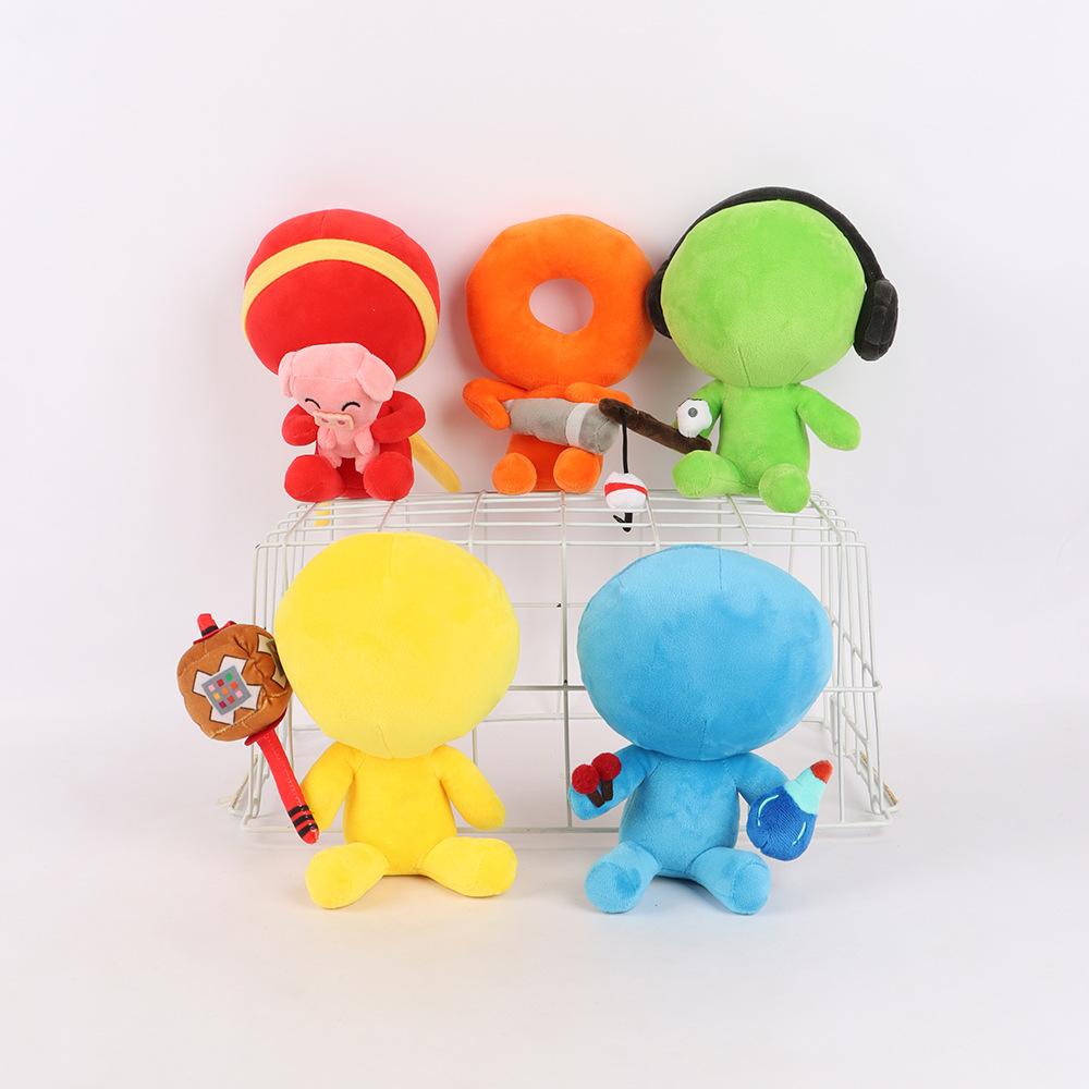 Pelúcias Fofas Youtooz Alan Becker Desenho Animado Jogo Kawaii Bonecos de Pelúcia para Presentes de Aniversário de Amigos Fãs de Anime Coleções Periféricas