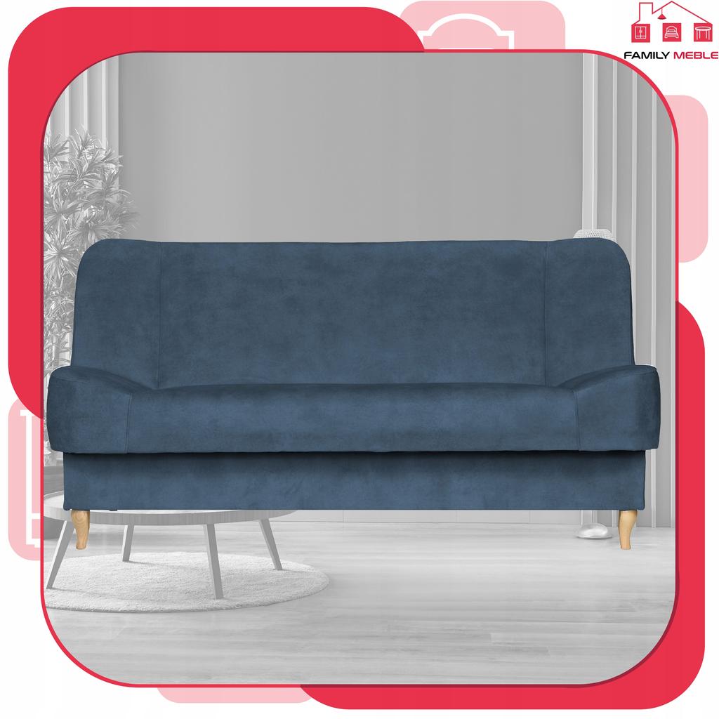 Sofa Sofa Sara Sofa Bed Bonell Bed Family Furniture Blue
