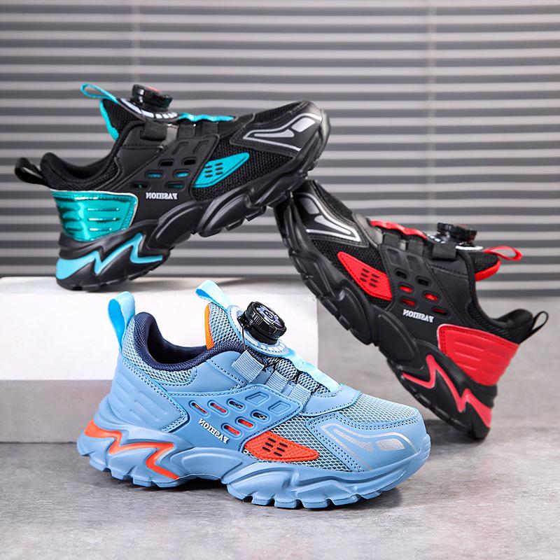 Boys' 2025 Autumn Mesh Running Shoes: Breathable, Lightweight & Comfortable Sneakers for Kids