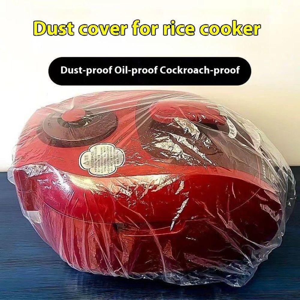 10Pcs Transparent Disposable Dust Covers Thickened Protective Plastic Cover Household Storage
