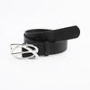 New Style Women's Denim Belt Decorative Belt With Smooth Alloy Buckle Trendy Fashion Belt