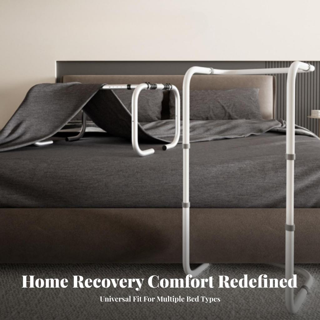 Bed Quilt Support Arch with Clips | Adjustable Height Design, Lightweight Aluminum Alloy, Blanket