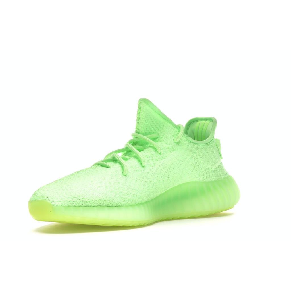 Adidas Yeezy Boost 350 V2 GID Glow Unisex Sneakers Green EG5293