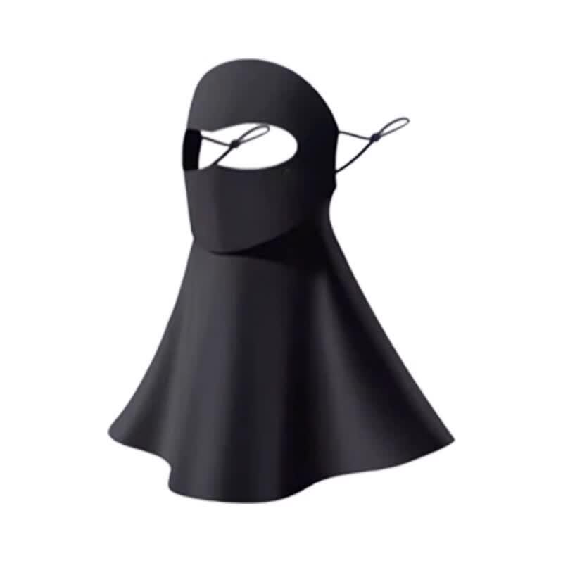Mu Qingqing Ice Silk Sun Protection Face Mask