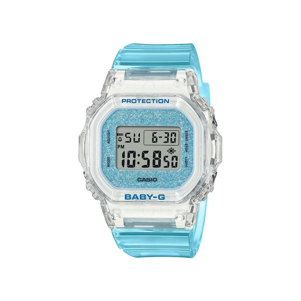 Casio Wristwatch Baby-G BGD-565GC-2JF Ladies Blue Skeleton