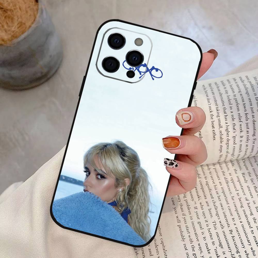C-Camila C-Cabello Cxoxo Phone Case For iPhone 17, 16,15,14,13,12,11 Plus,Pro Max, Others Soft Black Cover
